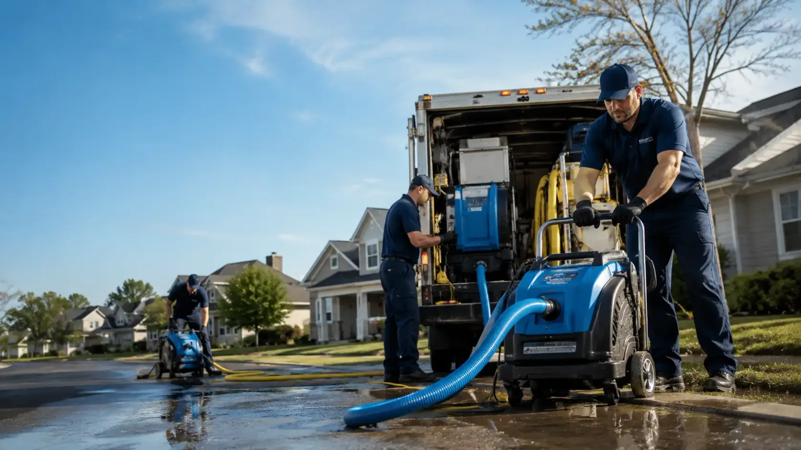 Flood Damage Cleanup in Normanna, TX